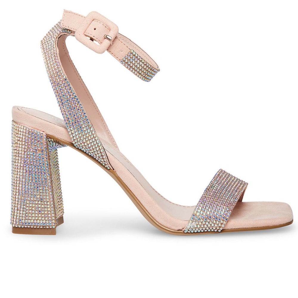Madden Girl Winni Women’s Rhinestone Dress Sandals Size 9